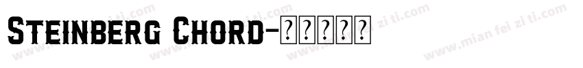 Steinberg Chord字体转换
